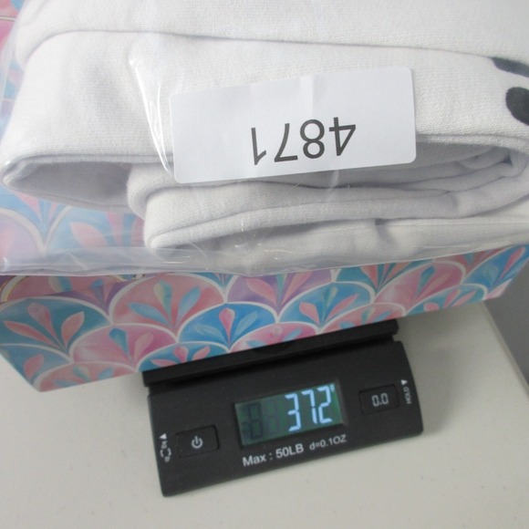 Baldinini Women Sweatpants XS 38 White Regular Fit 100% Cotton Logo Jogging 372 - Picture 12 of 12